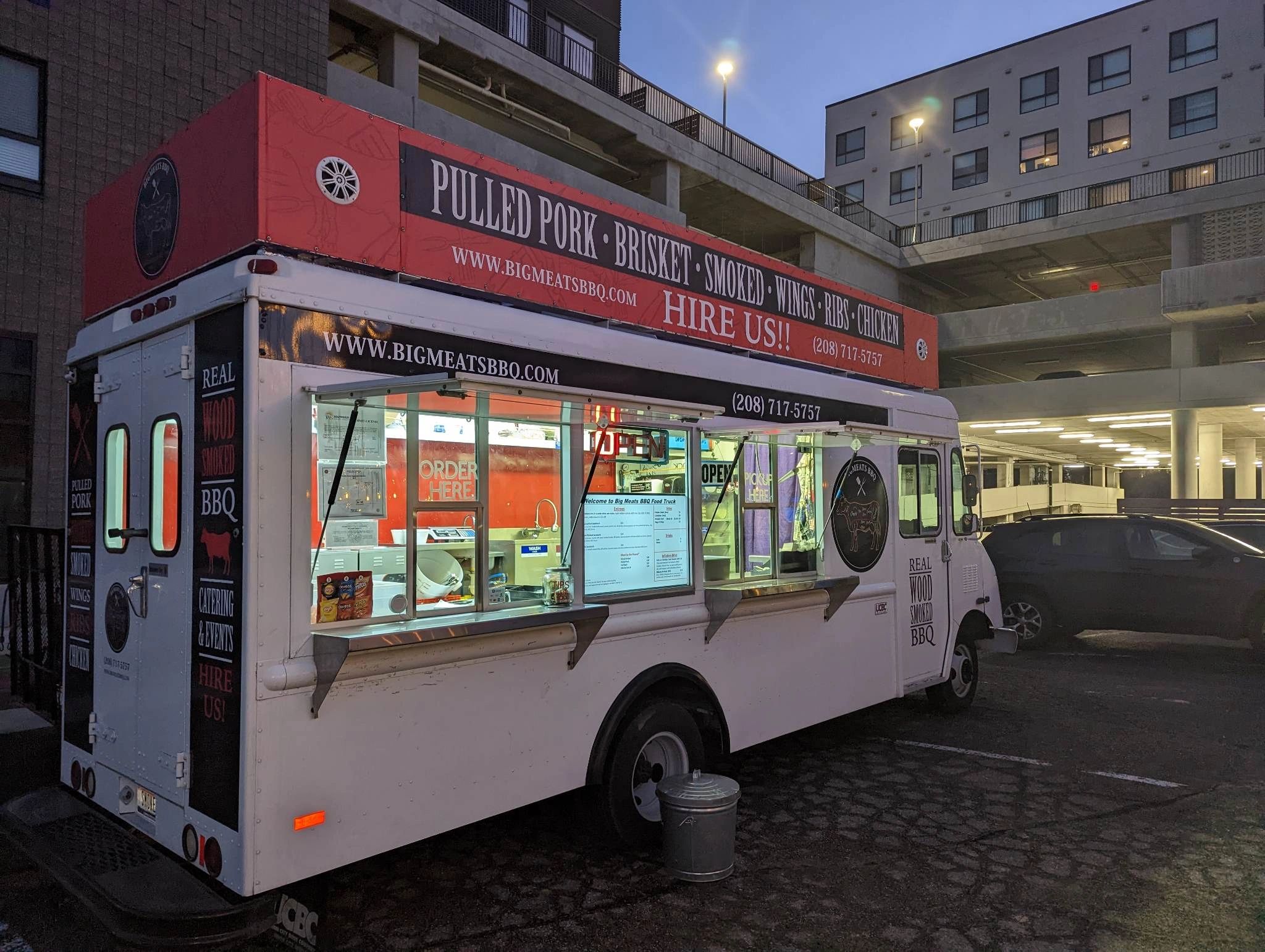 Big Meats BBQ Barbeque, Food Truck, Barbeque, Smoked Bbq